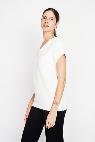 Tuniek - Bordeauxrood - Wit
