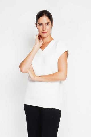 Tuniek - Bordeauxrood - Wit