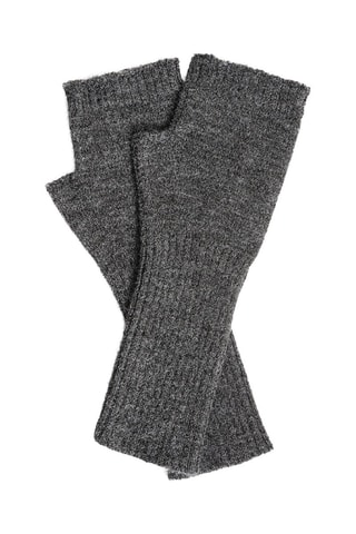 Vingerloze Handschoenen Lichtblauw - Grijs