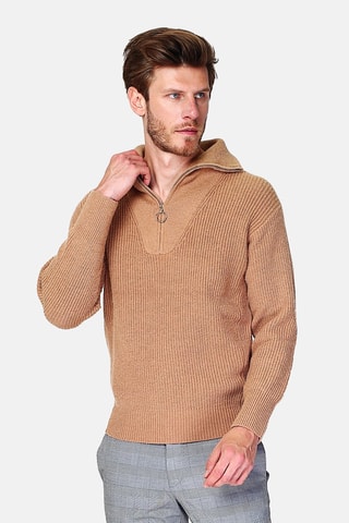  Trui Blauw  - Beige