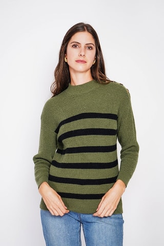 Trui - Kaki - Groen
