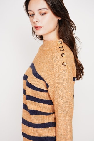 Trui - Kaki - Beige