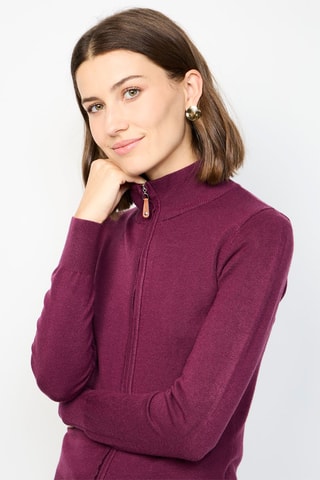  Vest - Bordeauxrood - Rood