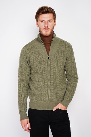 Trui - Kaki - Groen