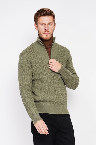 Trui - Kaki - Groen