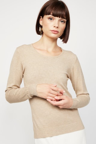  Trui Grijsblauw - Beige