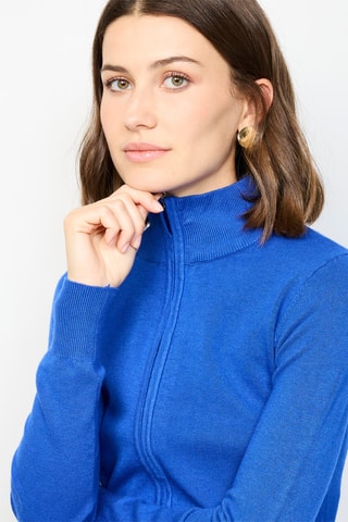  Vest - Bordeauxrood - Blauw