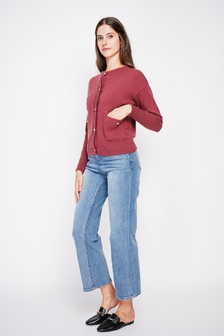 Vest - Bordeauxrood - Rood