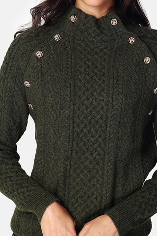 Trui - Camel - Groen