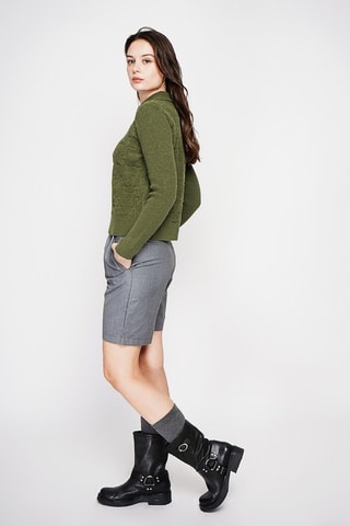 Trui - Bordeauxrood - Groen
