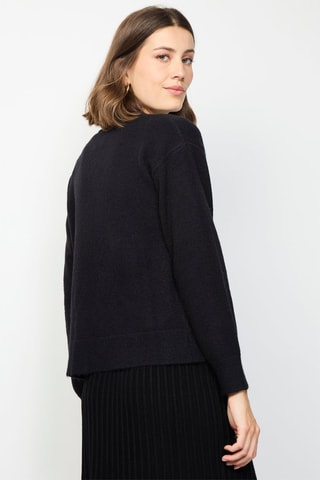  Vest - Gemêleerd Camel - Zwart