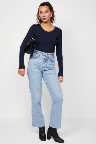 Top Nachtblauw - Blauw