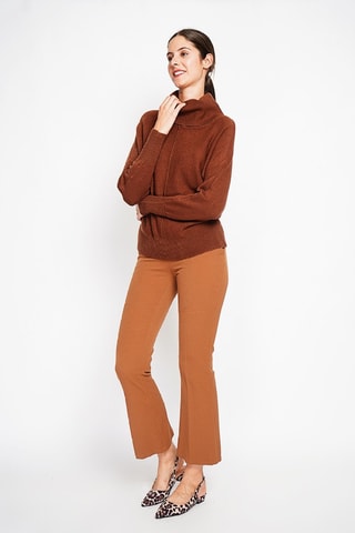 Trui - Bordeauxrood - Bruin