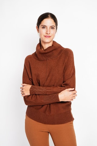 Trui - Bordeauxrood - Bruin