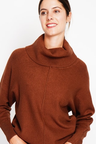 Trui - Bordeauxrood - Bruin