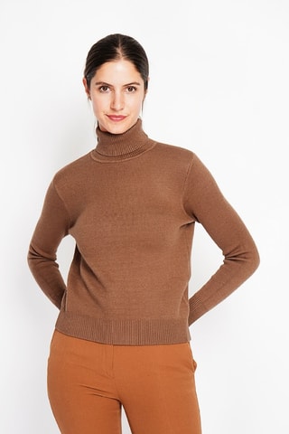 Trui - Bordeauxrood - Bruin