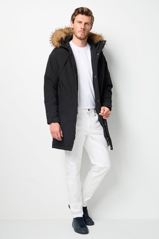 Parka - Groen  - Zwart