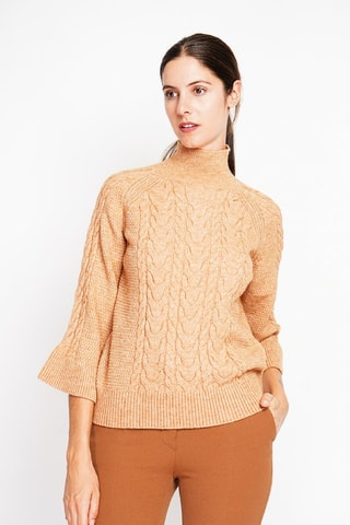 Trui - Wit - Beige
