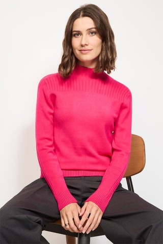  Trui - Hemelsblauw - Roze