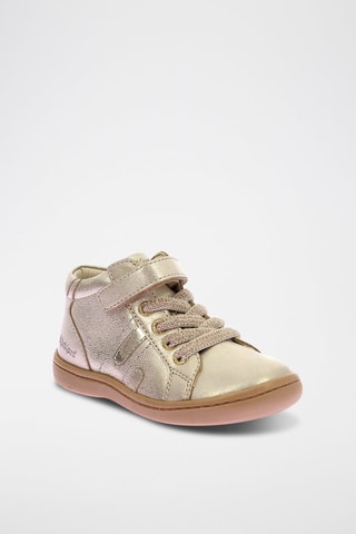 Leren Sneakers Kickpomid - Beige