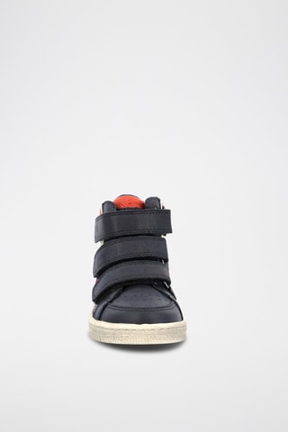 Hoge Gevoerde Sneakers Lohan - Blauw en Rood