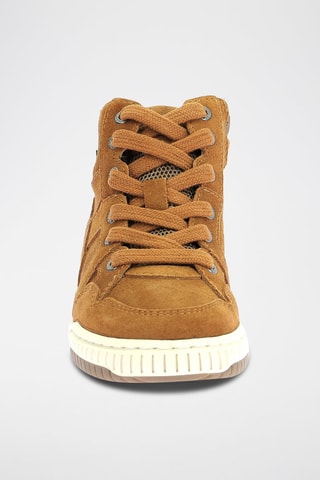 Hoge Nubuck Gympen - Camel