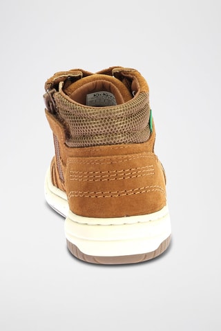 Hoge Nubuck Gympen - Camel