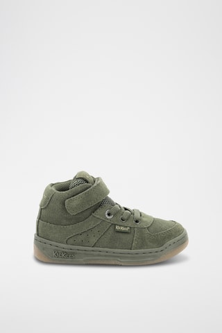 Hoge Nubuck Sneakers Kickalien - Kaki