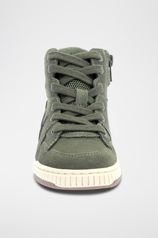 Hoge Nubuck Sneakers Kick90 - Kaki