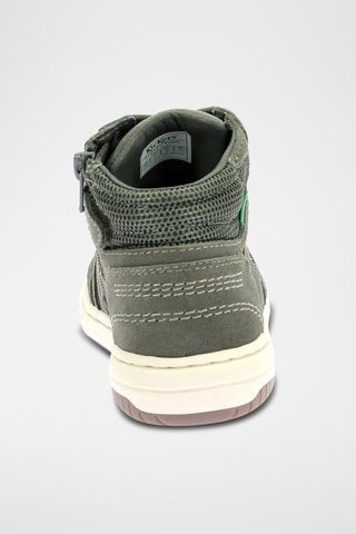 Hoge Nubuck Sneakers Kick90 - Kaki