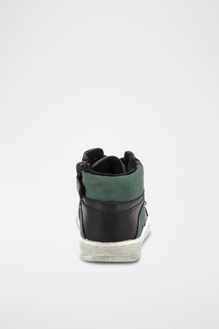 Hoge Gevoerde Sneakers Lowell - Zwart