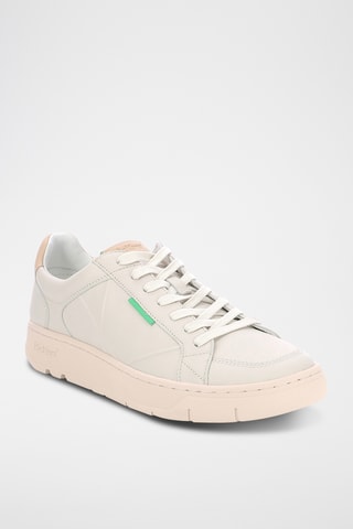 Leren Sneakers Kick Tally - Beige