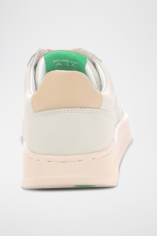 Leren Sneakers Kick Tally - Beige