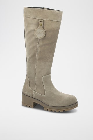 Nubuck Laarzen Kick Higher - Grijs