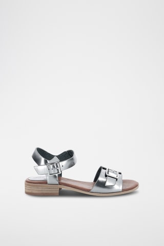Leren Sandalen Bucidi - Zilverkleurig