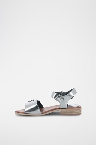 Leren Sandalen Bucidi - Zilverkleurig