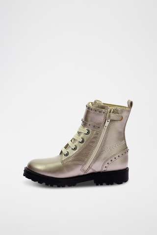 Leren Laarsjes Groorock - Beige