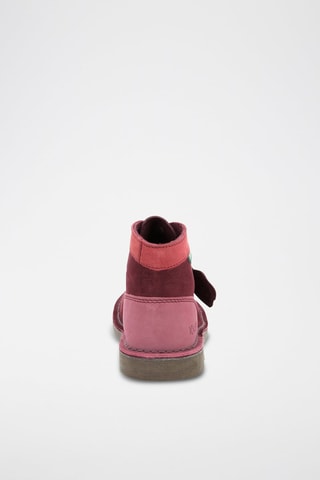 Leren Enkellaarzen Col - Roze