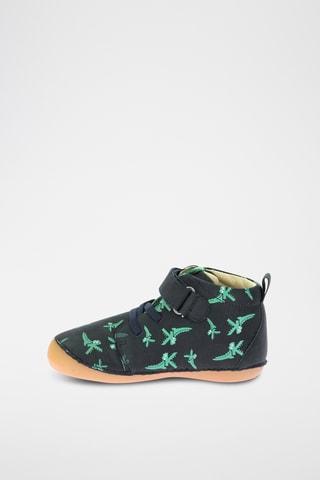 Leren Laarsjes Sonizikro - Marineblauw
