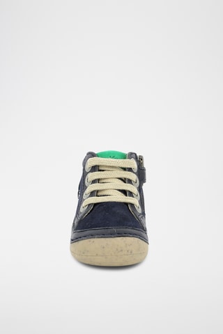 Leren Laarsjes Sonistreet - Marineblauw