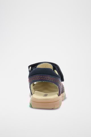 Leren Sandalen Platinium - Marineblauw