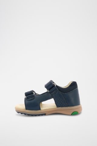 Sandales en cuir Plazabi - Bleu marine