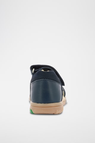 Sandales en cuir Plazabi - Bleu marine
