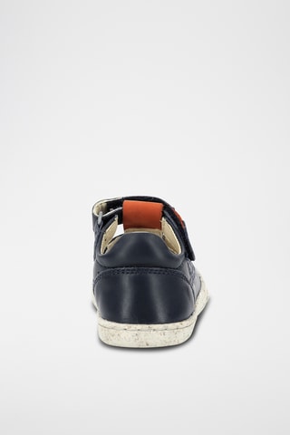 Leren Sandalen Tractus - Marineblauw