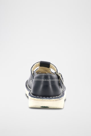 Leren Saloméschoenen KickMary - Marineblauw