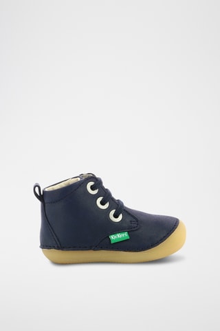 Leren Enkellaarzen Soniza - Marineblauw