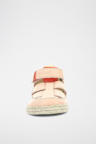 Leren Sandalen Traktus - Lichtroze