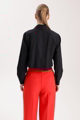 Camisa curta - Preto