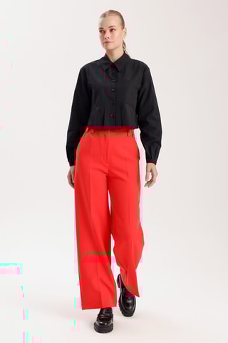 Camisa curta - Preto