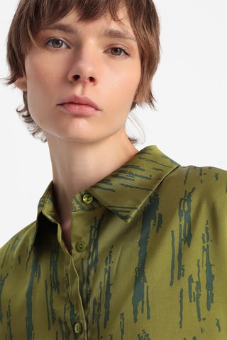 Camisa - Verde-azeitona